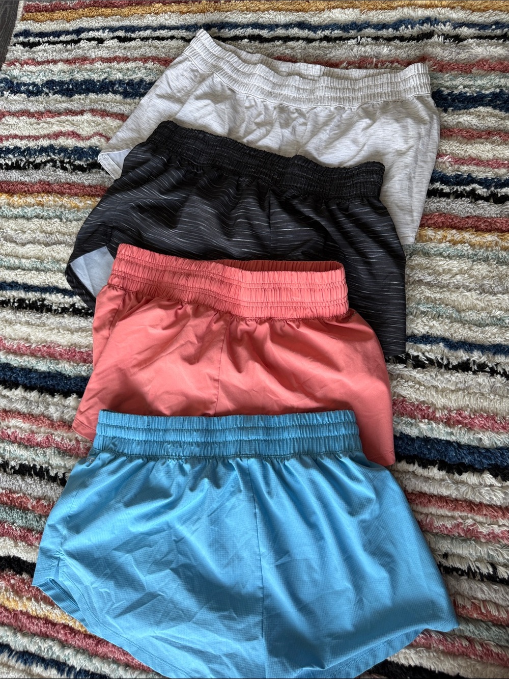 Women’s Active Shorts - Blue, Coral, Black, Gray — DSG